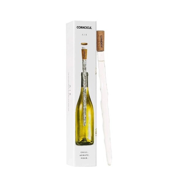Corkcicle Air Wine Chiller Stick With Aerator & Pourer BPA-Free Reusable 2-Pack - Picture 2 of 13
